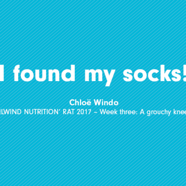 THE ‘TAILWIND NUTRITION’ RAT 2017 – Week three: A grouchy knee & a PB