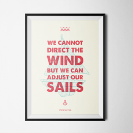 Nautical Quote Poster